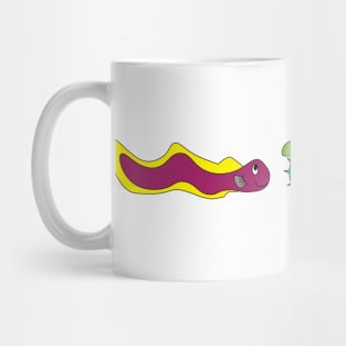 Colorful sea creatures Mug